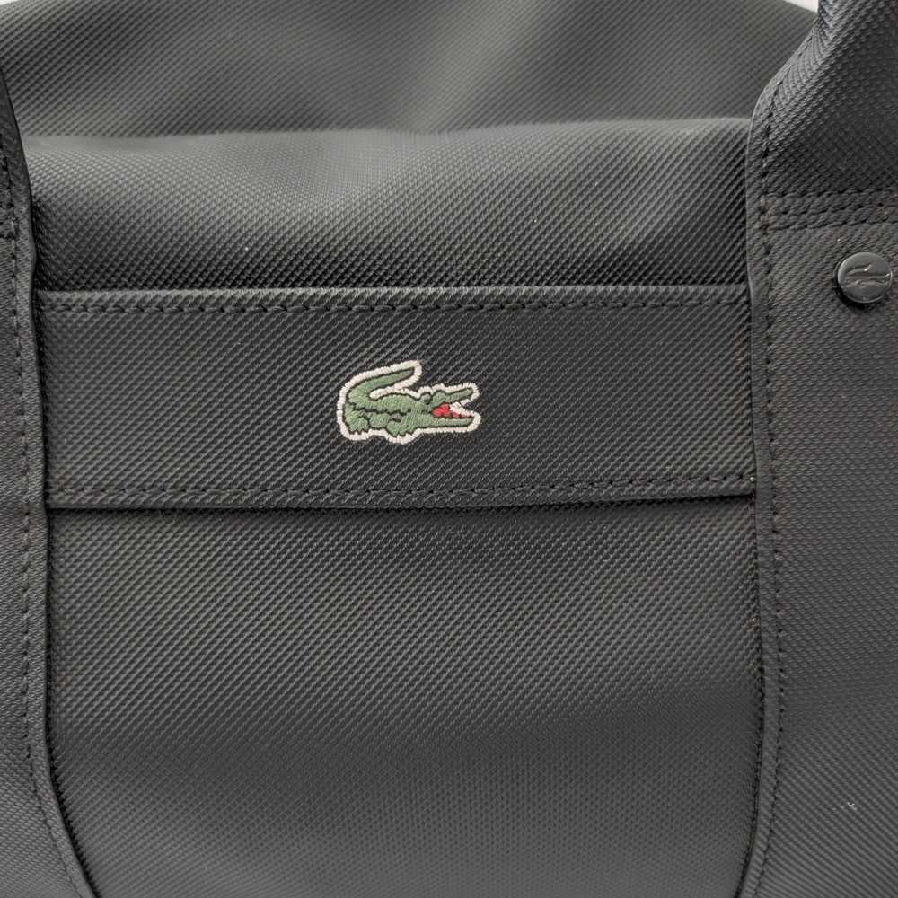 LACOSTE MID Size OverNight WEEKEND Bag Black - Picture 4 of 7